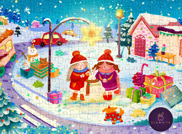 Pre-Order - Whimsy Town 1000 Piece Jigsaw Puzzle| Elewhite - Jigsaw Puzzle - The Puzzle Center