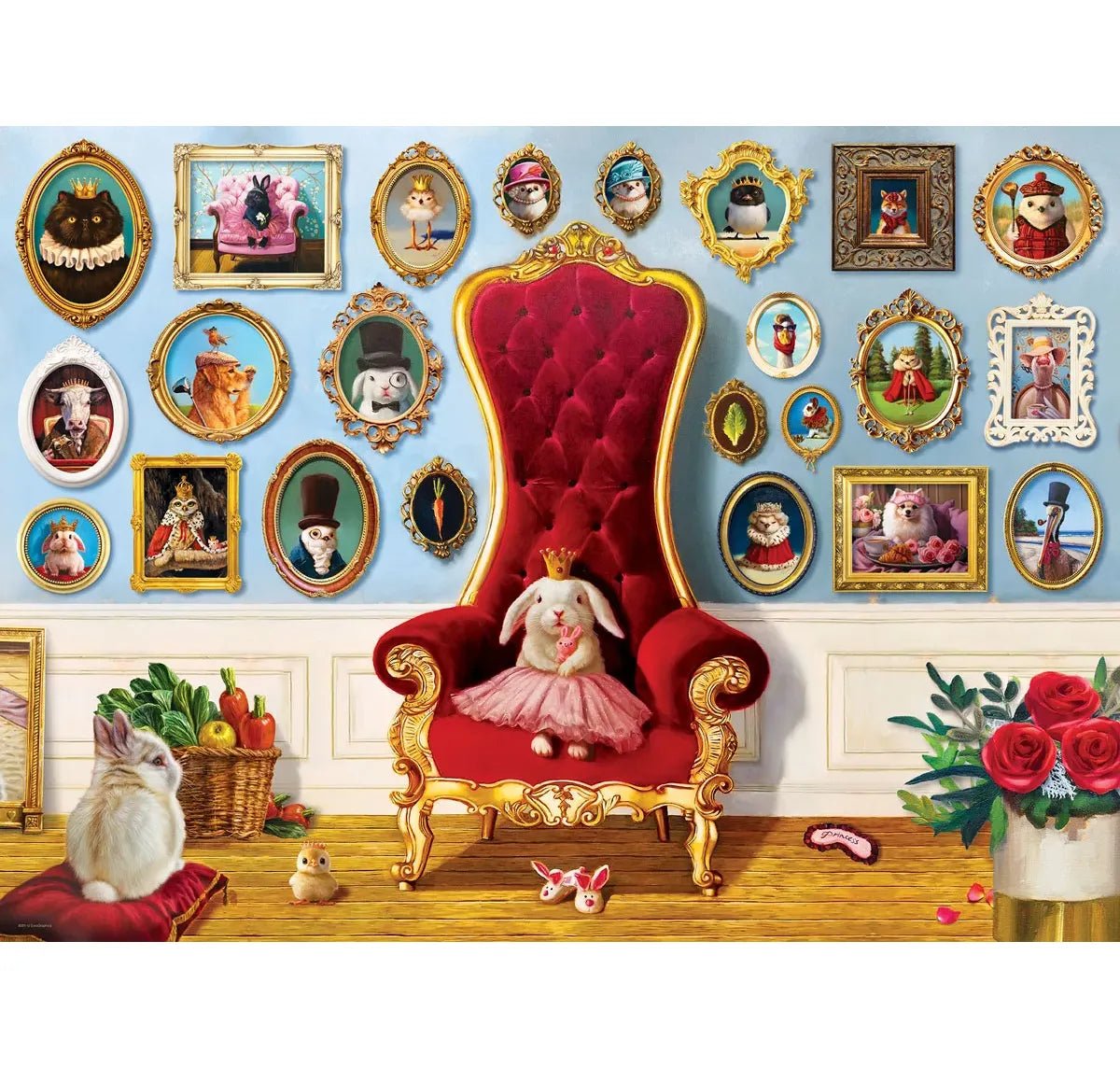 Princess Bunny 500 Piece Jigsaw Puzzle | Eurographics - Jigsaw Puzzles - The Puzzle Center
