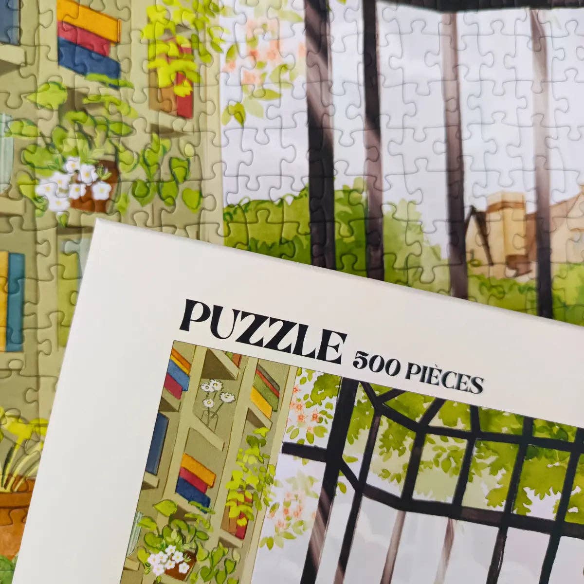 Reading break 500 Piece Jigsaw Puzzle | Aparté - Jigsaw Puzzles - The Puzzle Center