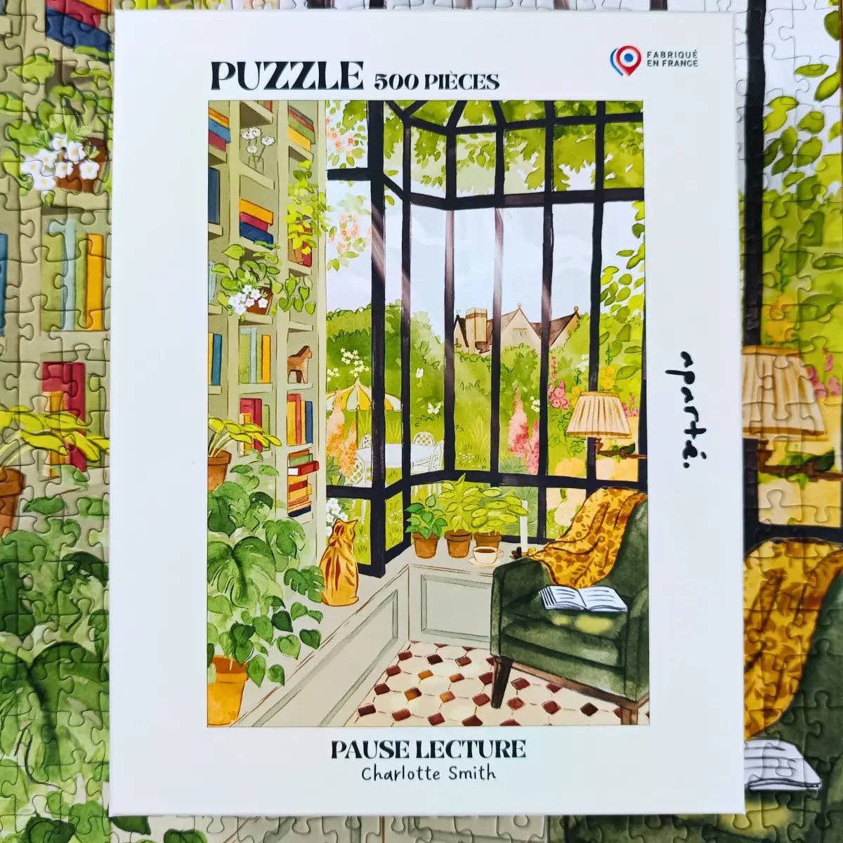 Reading break 500 Piece Jigsaw Puzzle | Aparté - Jigsaw Puzzles - The Puzzle Center