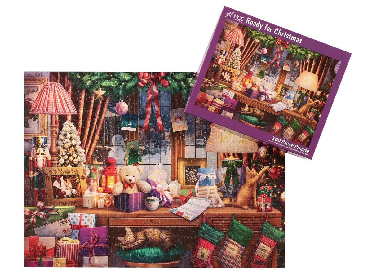 Ready For Christmas 500 Piece Jigsaw Puzzle | Vermont Christmas Co - Jigsaw Puzzles - The Puzzle Center