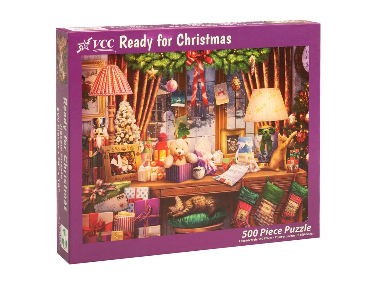 Ready For Christmas 500 Piece Jigsaw Puzzle | Vermont Christmas Co - Jigsaw Puzzles - The Puzzle Center
