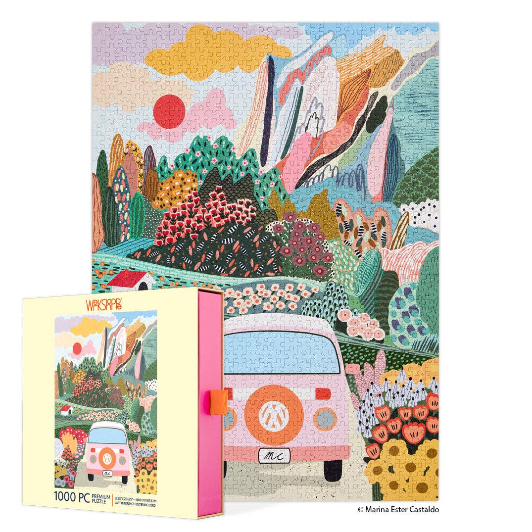 Road Trip 1000 Piece Jigsaw Puzzle | WerkShoppe - Jigsaw Puzzles - The Puzzle Center
