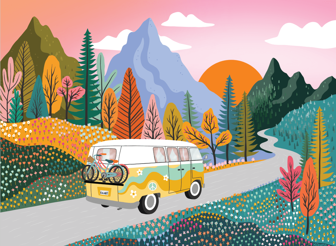 Road Trip 250 Piece Jigsaw Puzzle | Villager Puzzles - Jigsaw Puzzles - The Puzzle Center