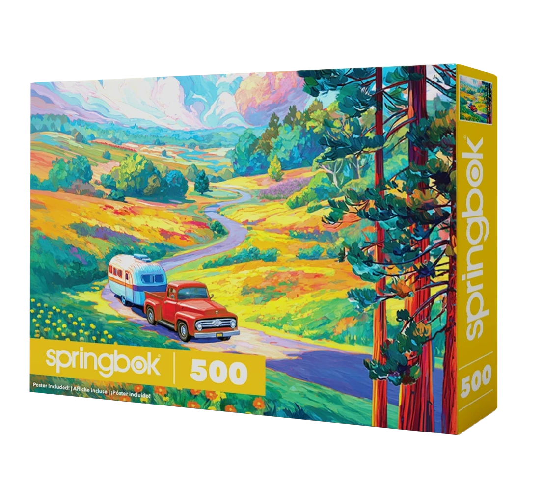Road Trip 500 Piece Jigsaw Puzzle | Springbok Puzzles - Jigsaw Puzzles - The Puzzle Center