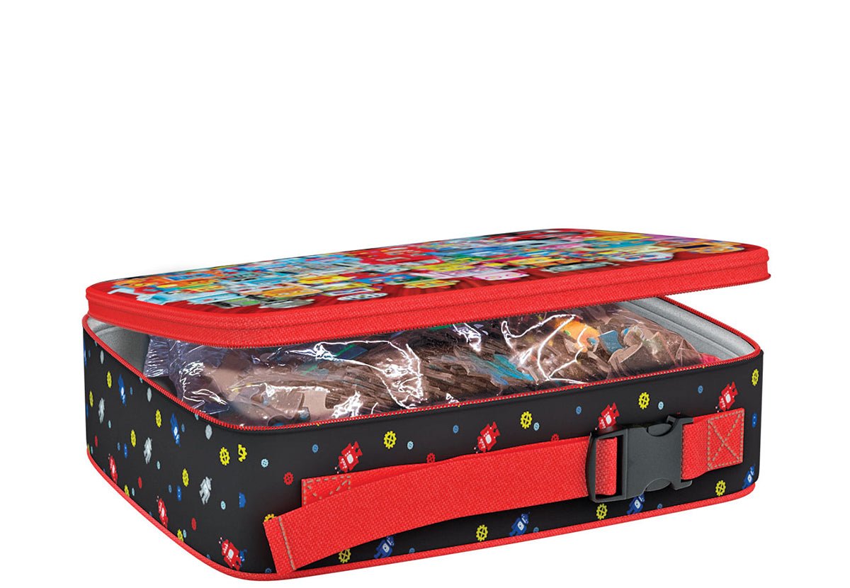 Robots Lunch Bag 100 Piece Jigsaw Puzzle by Eurographics - SMART KIDS Collection - Eurographics - Jigsaw Puzzles - The Puzzle Center -