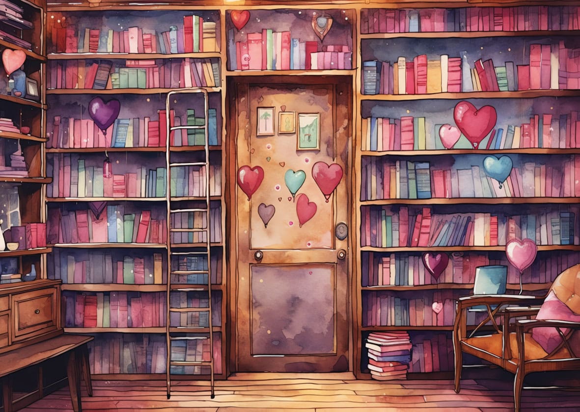 Romantic Library 1000 Piece Jigsaw Puzzle | Yazz - Jigsaw Puzzles - The Puzzle Center