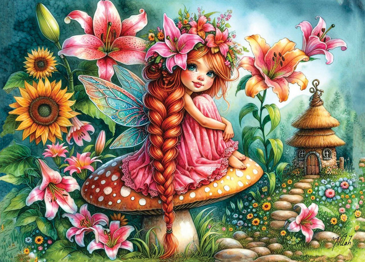 Rosy Reverie 1000 Piece Jigsaw Puzzle | JaCaRou Puzzles - Jigsaw Puzzles - The Puzzle Center