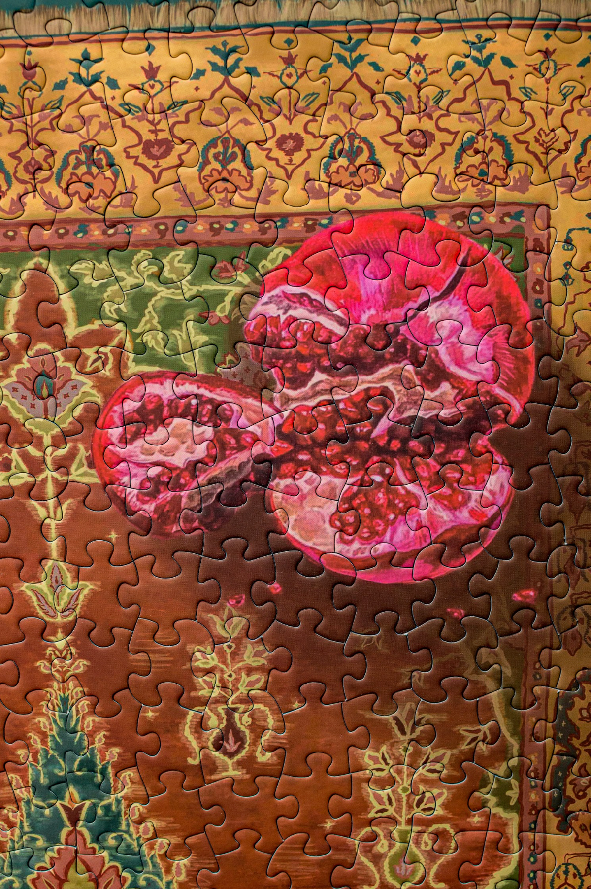 Royal Rumman 500 Piece Jigsaw Puzzle | Laila Luxury Puzzles - Jigsaw Puzzles - The Puzzle Center