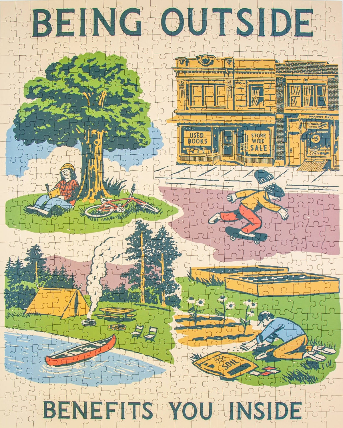 Salad Days 500 Piece Jigsaw Puzzle | Birdie Puzzles - Jigsaw Puzzles - The Puzzle Center