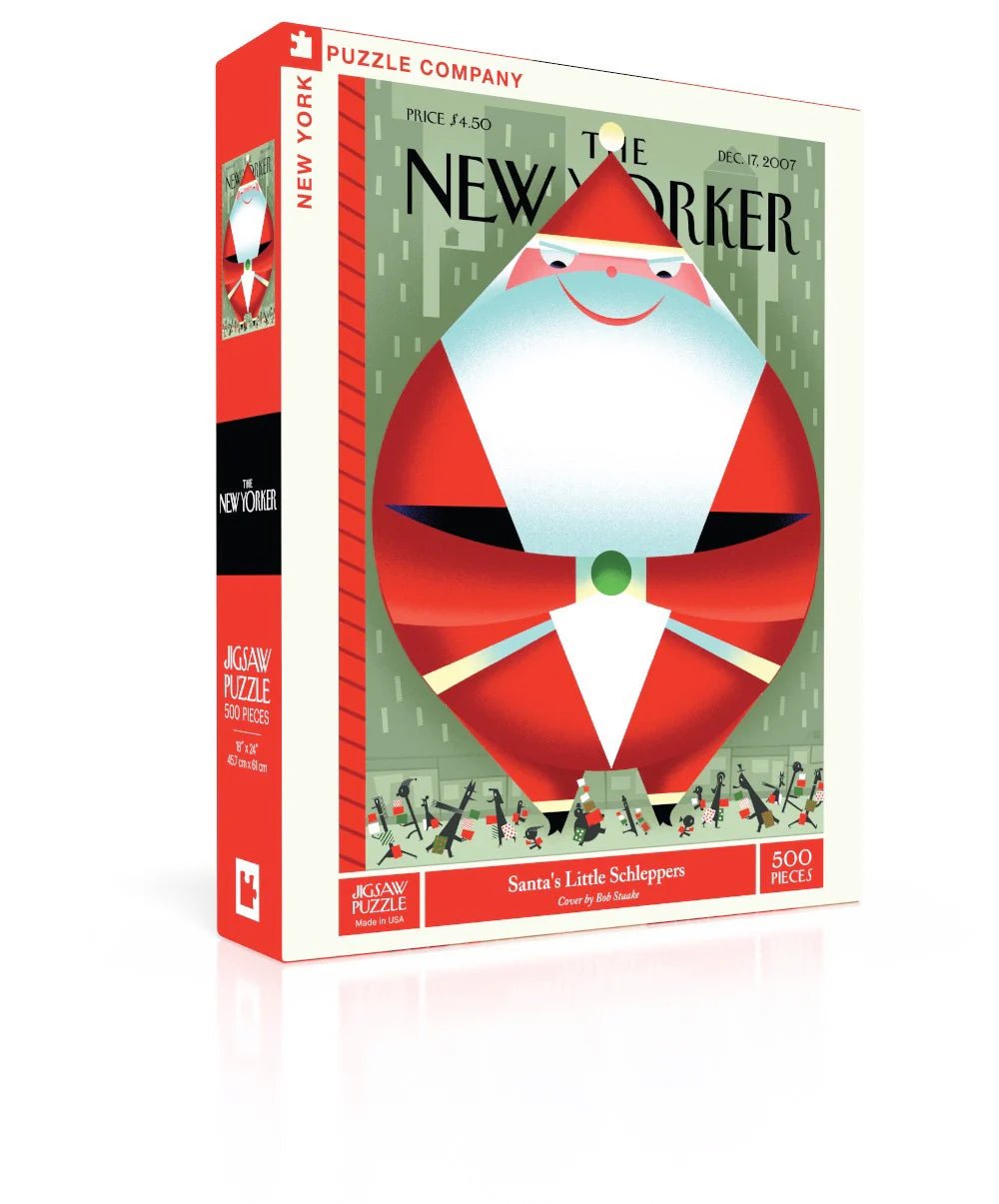 Santa's Little Schleppers 500 Piece Jigsaw Puzzle | New York Puzzle Company - Jigsaw Puzzles - The Puzzle Center