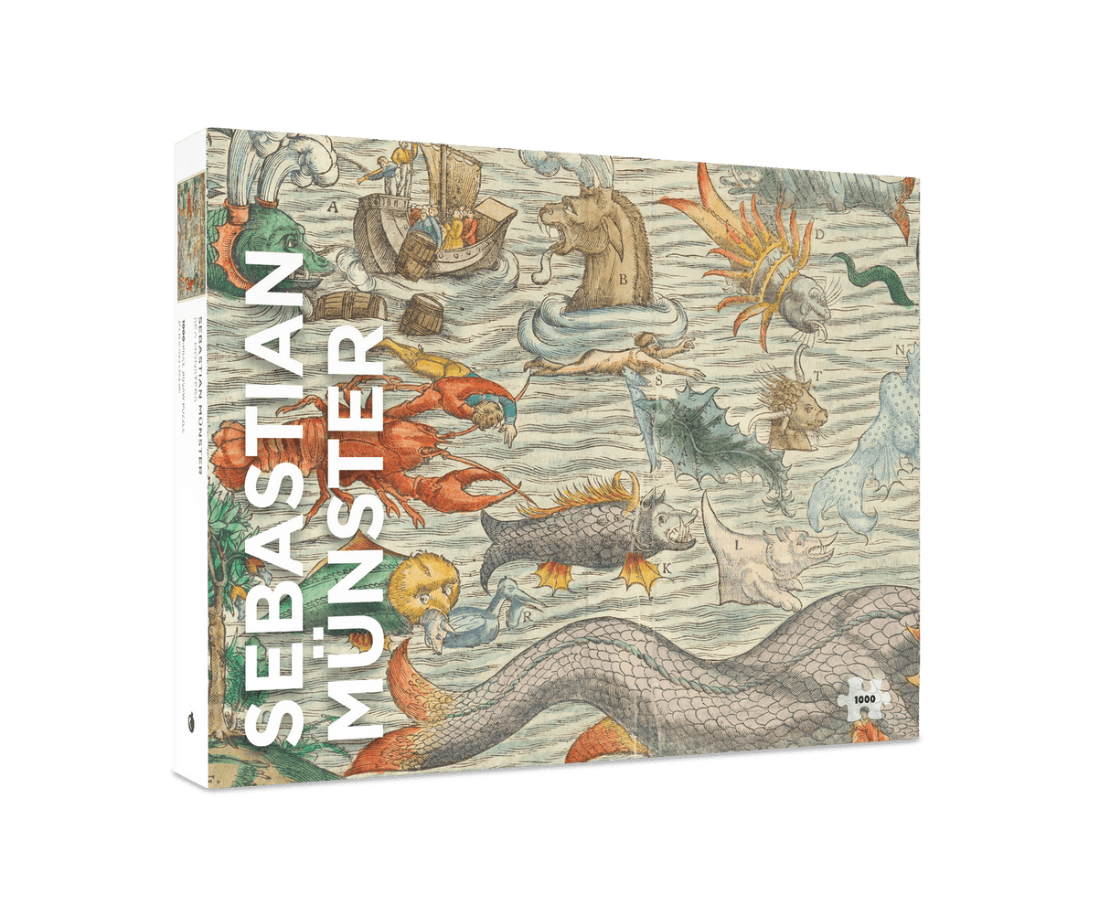 Sea Monsters 1000 Piece Jigsaw Puzzle | Pomegranate - Jigsaw Puzzles - The Puzzle Center