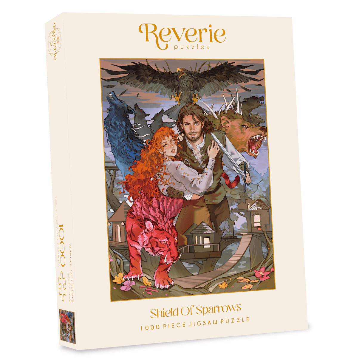 Shield Of Sparrows 1000 Piece Jigsaw Puzzle - Officially Licensed | Reverie Puzzles - Jigsaw Puzzles - The Puzzle Center