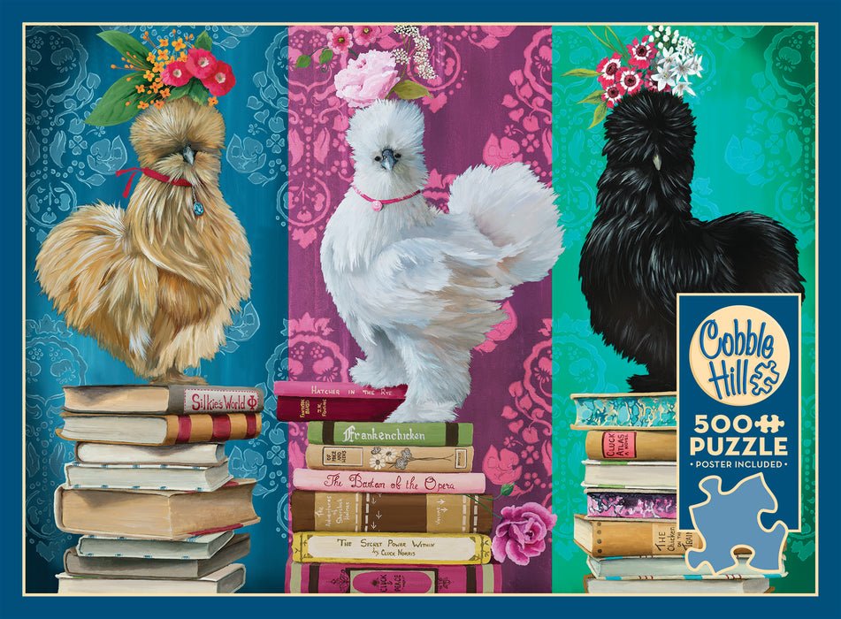 Silkies 500 Piece Jigsaw Puzzle | Cobble Hill - Jigsaw Puzzles - The Puzzle Center