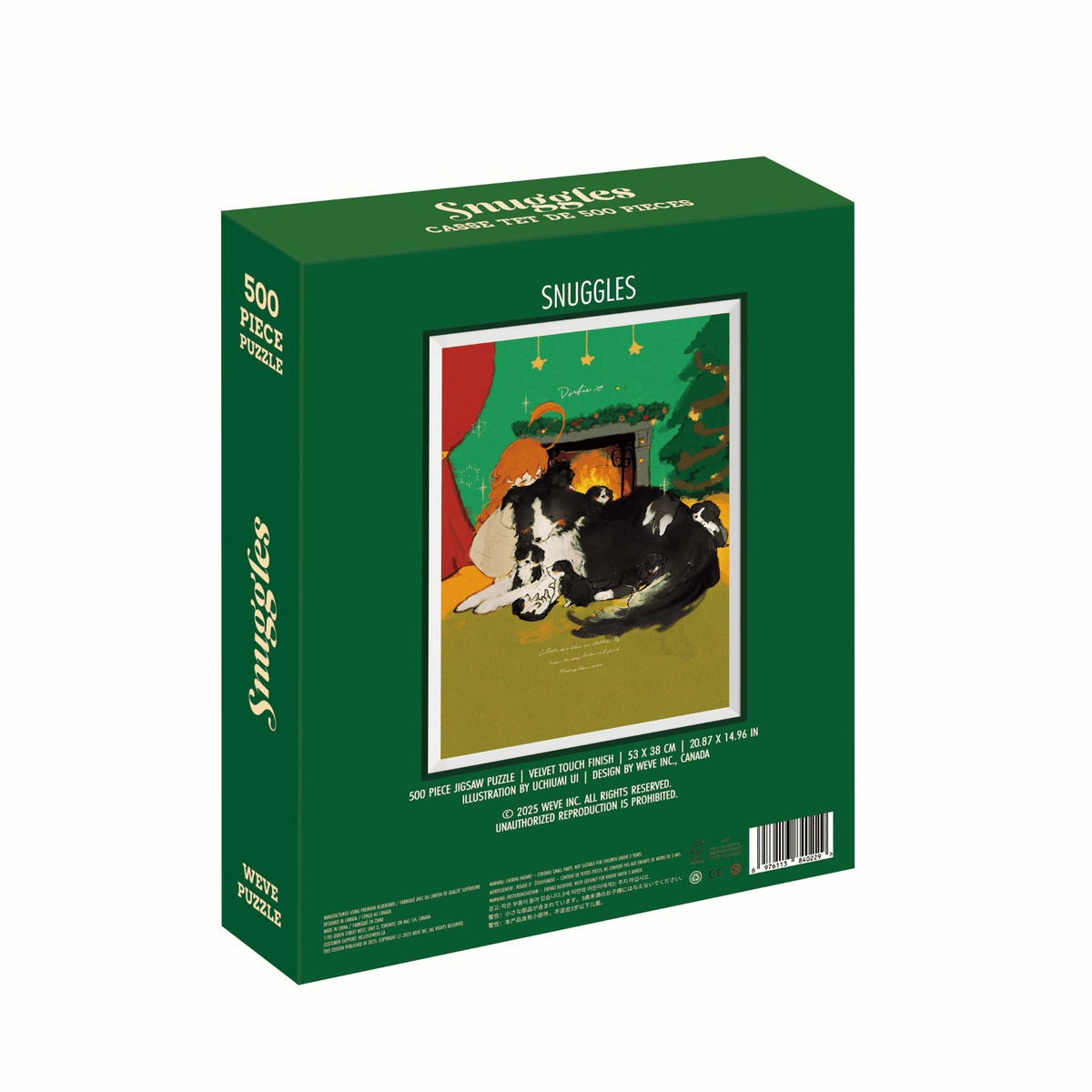Snuggles 500 Piece Jigsaw Puzzle | WEVE - Jigsaw Puzzles - The Puzzle Center