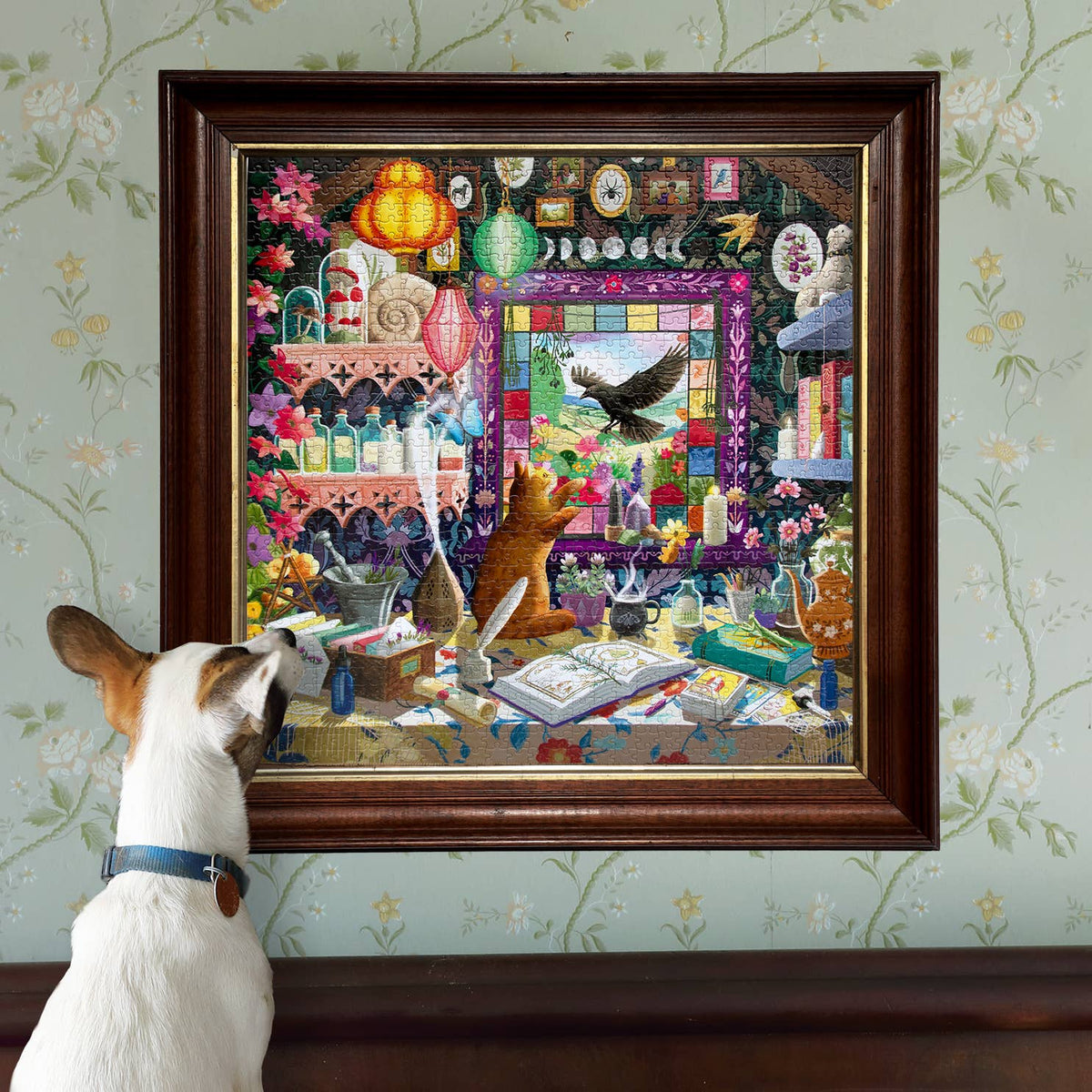 Sorcerer's Workshop 1000 Piece Jigsaw Puzzle | eeBoo - Jigsaw Puzzles - The Puzzle Center