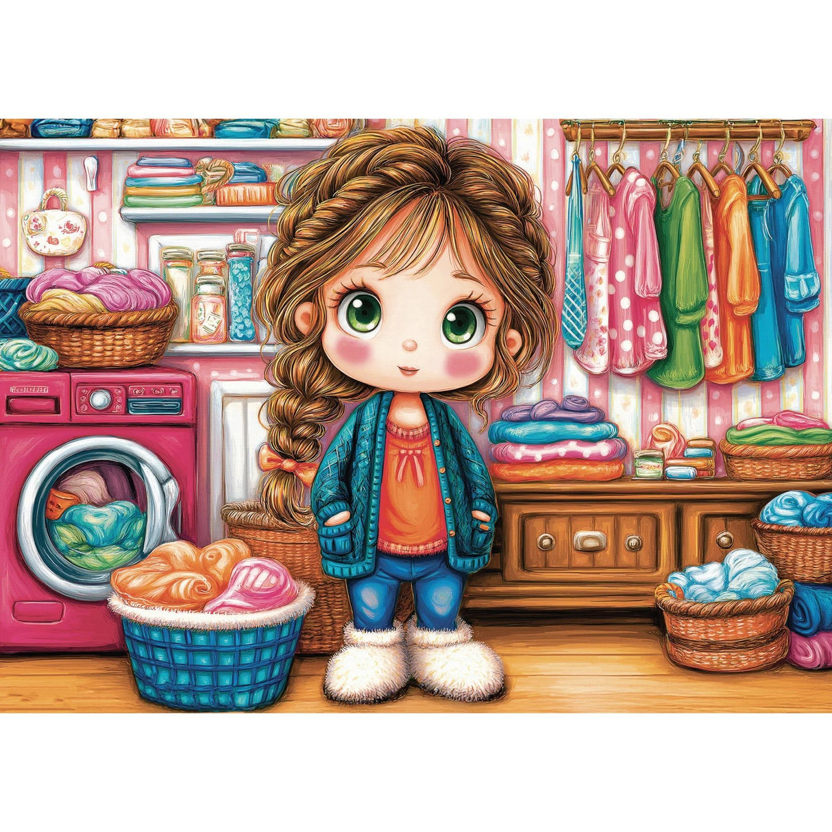 Spin Time Fun 1000 Piece Jigsaw Puzzle | Delfy Puzzles - Jigsaw Puzzles - The Puzzle Center