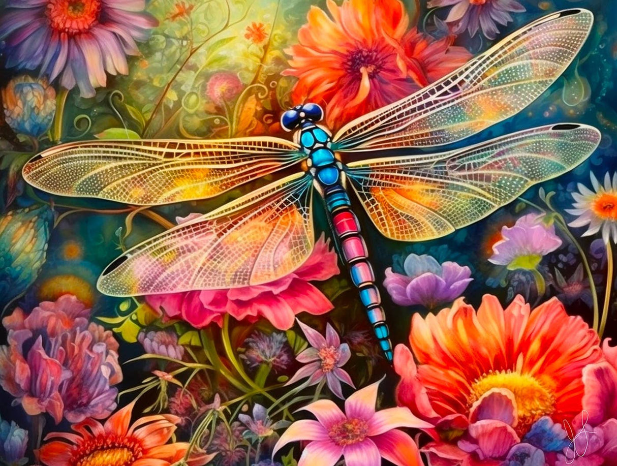 Spring Garden Peace 500 Piece Puzzle by SunsOut Puzzles - SunsOut - Jigsaw Puzzles - The Puzzle Center -