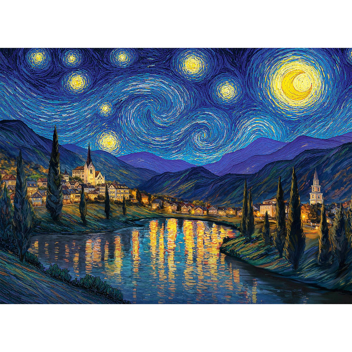 Starry Valley 1000 Piece Jigsaw Puzzle | Final Piece Puzzles - Jigsaw Puzzles - The Puzzle Center