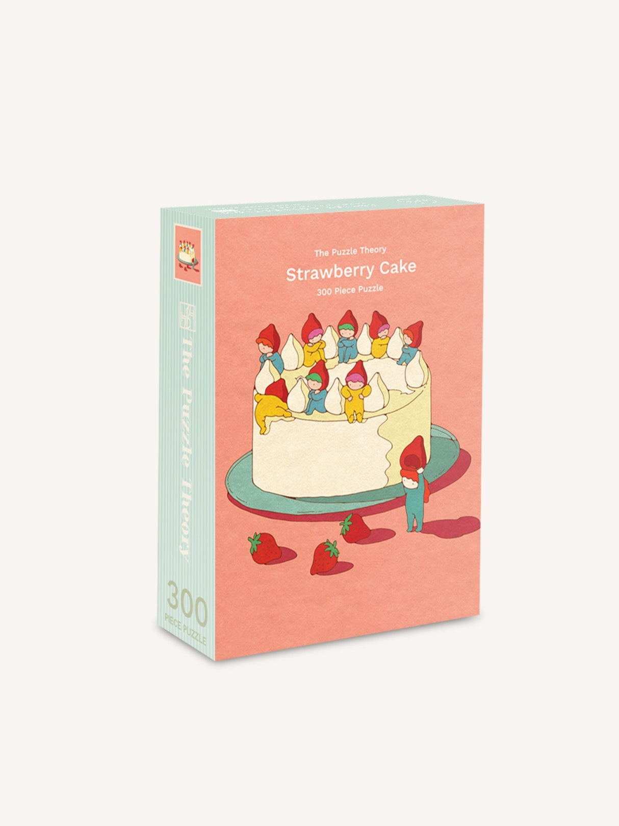 Strawberry Cake 300 Piece Jigsaw Puzzle | The Puzzle Theory - Jigsaw Puzzles - The Puzzle Center