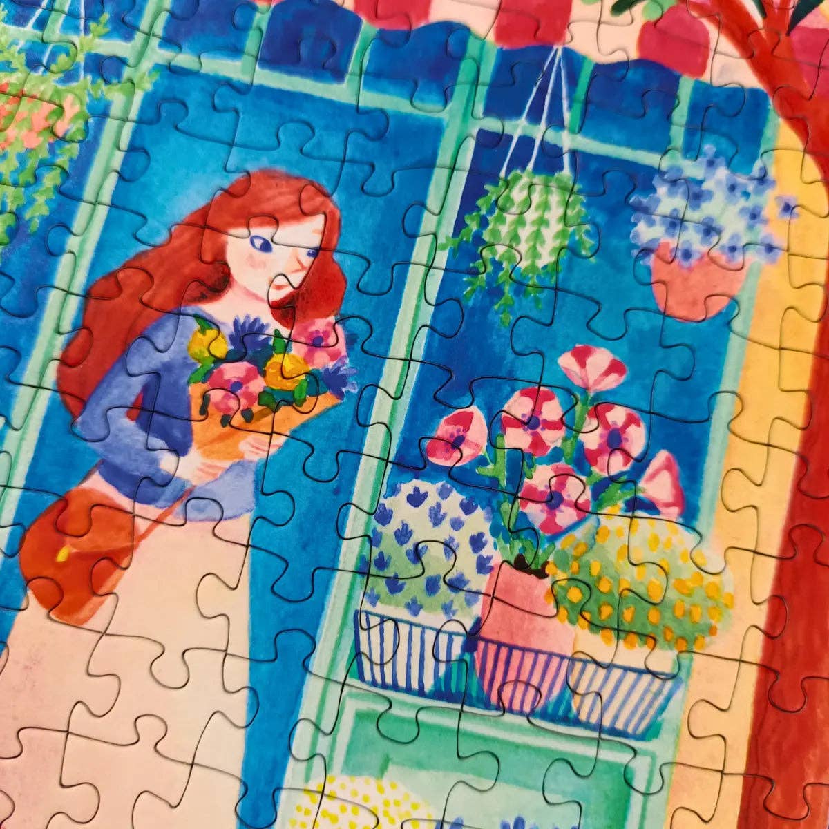 Street of Pretty Things 500 Piece Jigsaw Puzzle | Aparté - Jigsaw Puzzles - The Puzzle Center