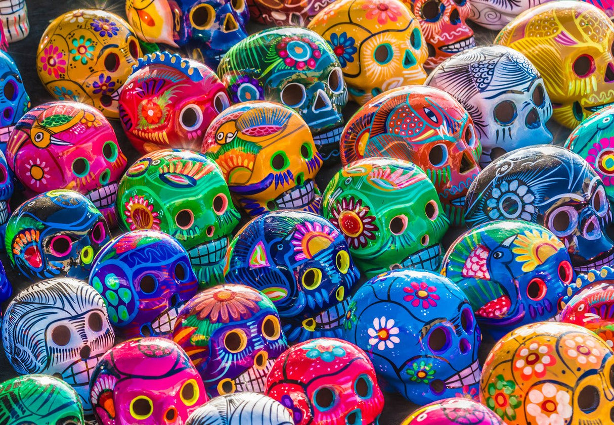 Sugar Skulls 1000 Piece Jigsaw Puzzle by Springbok Puzzles - Springbok Puzzles - Jigsaw Puzzles - The Puzzle Center -