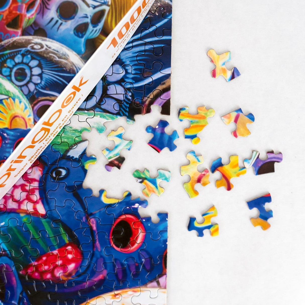 Sugar Skulls 1000 Piece Jigsaw Puzzle by Springbok Puzzles - Springbok Puzzles - Jigsaw Puzzles - The Puzzle Center -