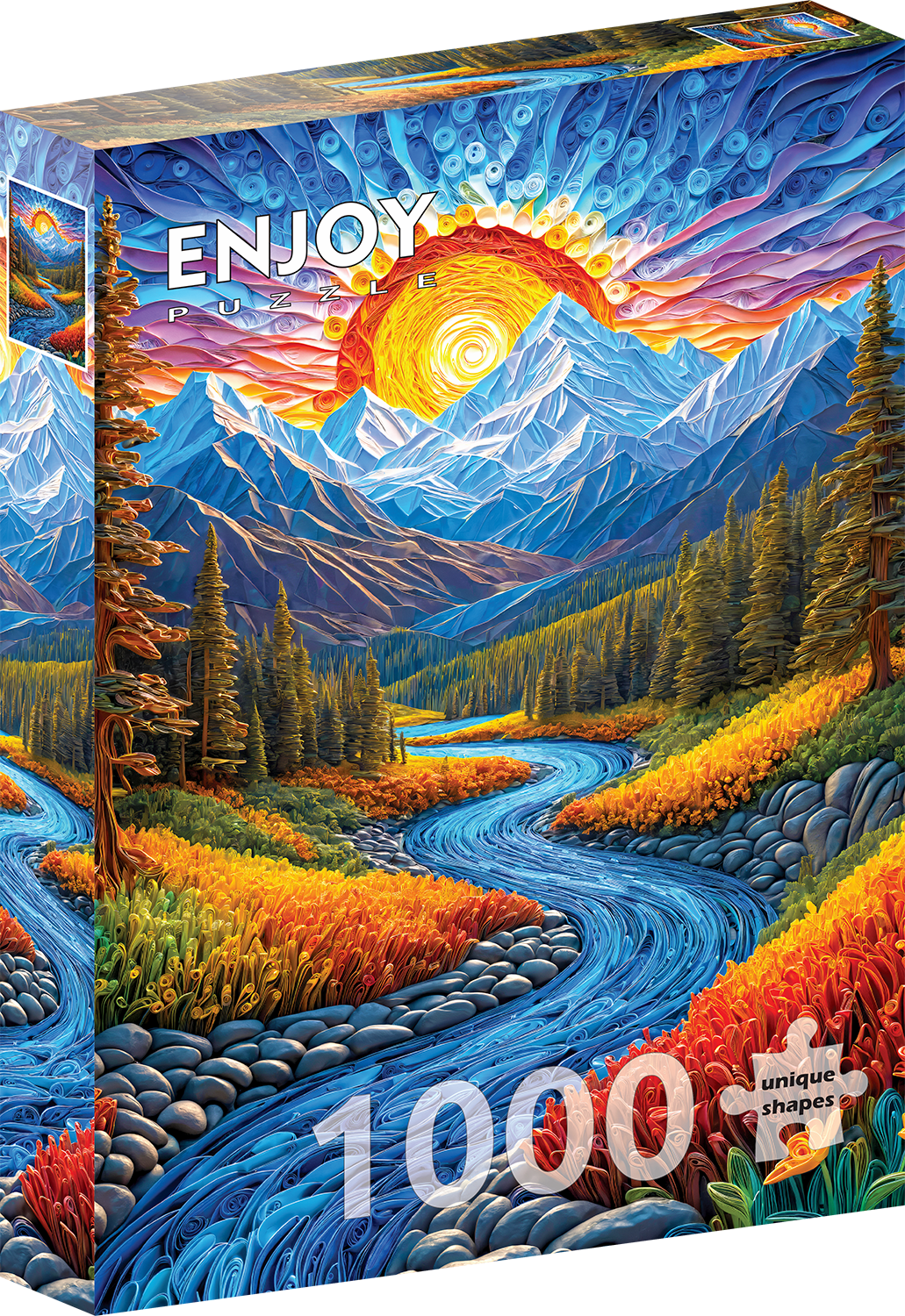 Sunrise Landscape 1000 Piece Jigsaw Puzzle | Enjoy Puzzles - Jigsaw Puzzles - The Puzzle Center
