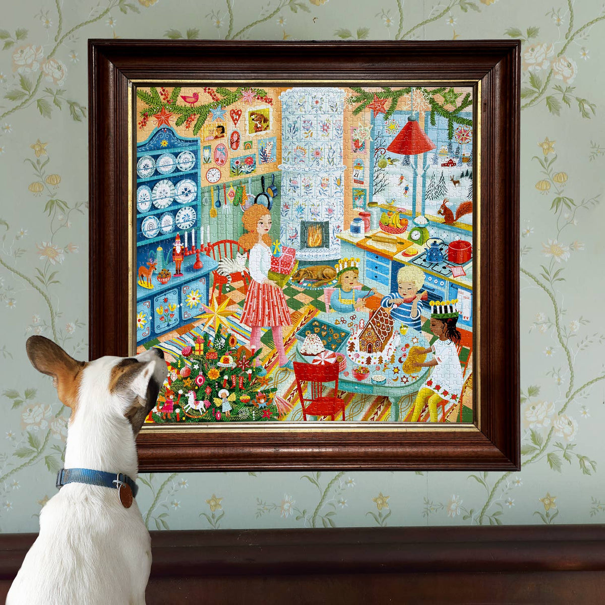 Swedish Holiday Kitchen 1000 Piece Jigsaw Puzzle | eeBoo - Jigsaw Puzzles - The Puzzle Center