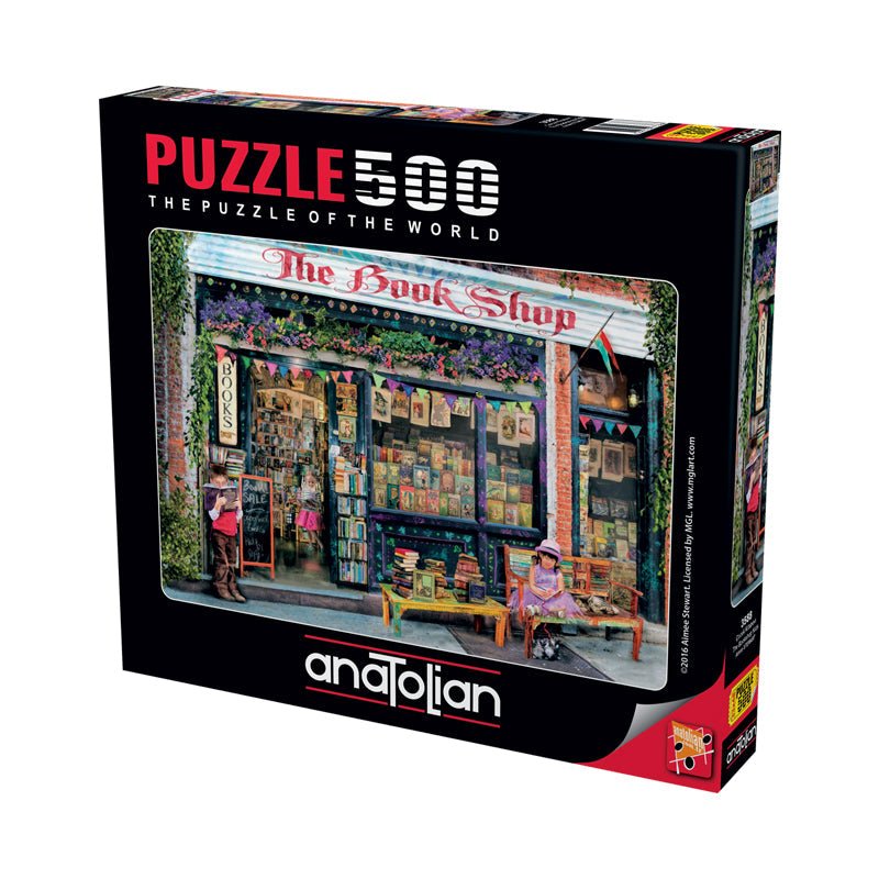 The Bookshop Kids 500 Piece Jigsaw Puzzle | Anatolian - Jigsaw Puzzles - The Puzzle Center