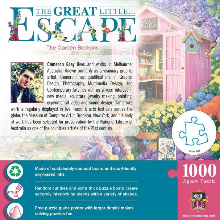 The Garden Beckons 1000 Piece Jigsaw Puzzle | Masterpieces - Jigsaw Puzzles - The Puzzle Center