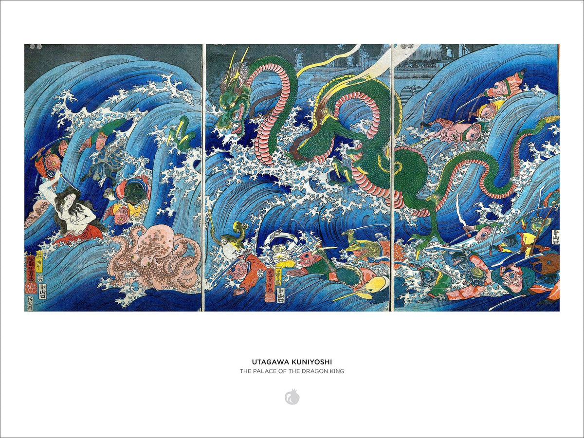 The Palace of the Dragon King 1000 Piece Jigsaw Puzzle | Pomegranate - Jigsaw Puzzles - The Puzzle Center