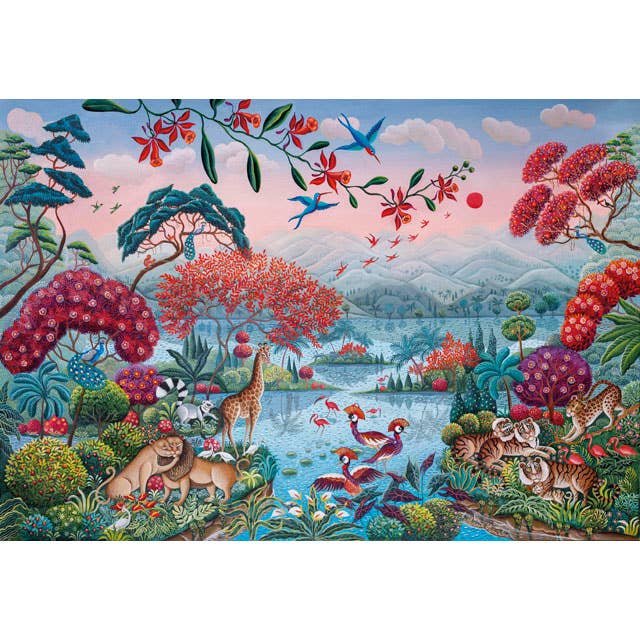 The Peaceful Jungle 2000 Piece Jigsaw Puzzle by Clementoni - Clementoni - Jigsaw Puzzles - The Puzzle Center -