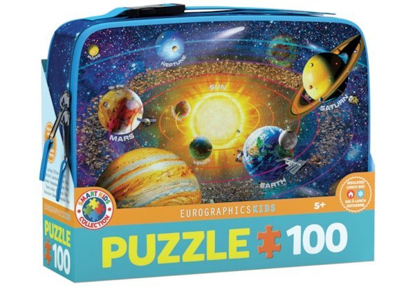 The Solar System Lunch Bag 100 Piece Jigsaw Puzzle by Eurographics - Educational & Fun - Eurographics - Jigsaw Puzzles - The Puzzle Center -