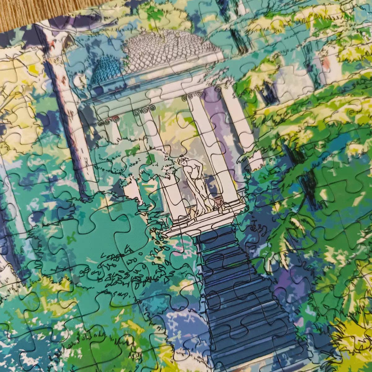 The Temple of Love 500 Piece Jigsaw Puzzle | Aparté - Jigsaw Puzzles - The Puzzle Center