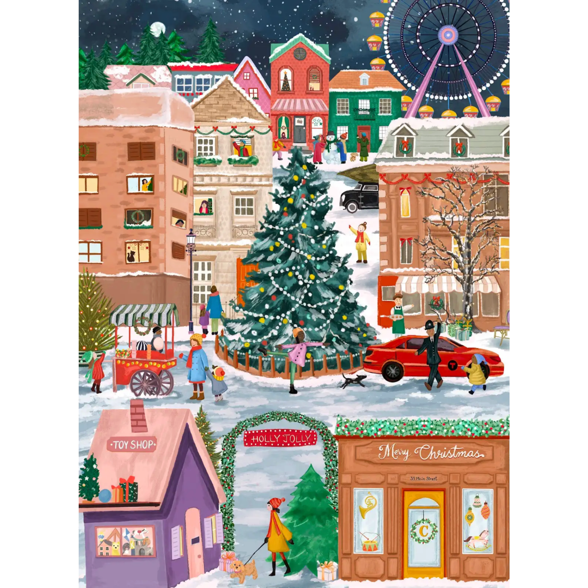 Tis the Season 500 Piece Jigsaw Puzzle | Puzzlefolk - Jigsaw Puzzle - The Puzzle Center