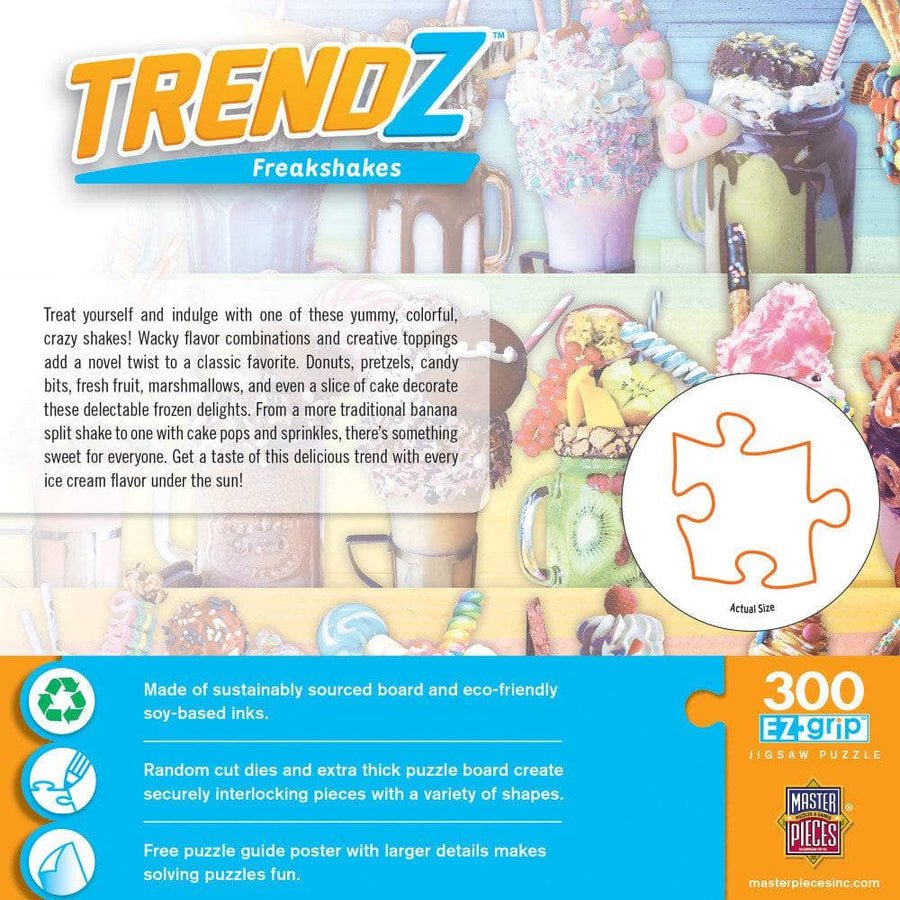 Trendz Freakshakes 300 Piece EZ Grip Jigsaw Puzzle | Masterpieces - Jigsaw Puzzles - The Puzzle Center