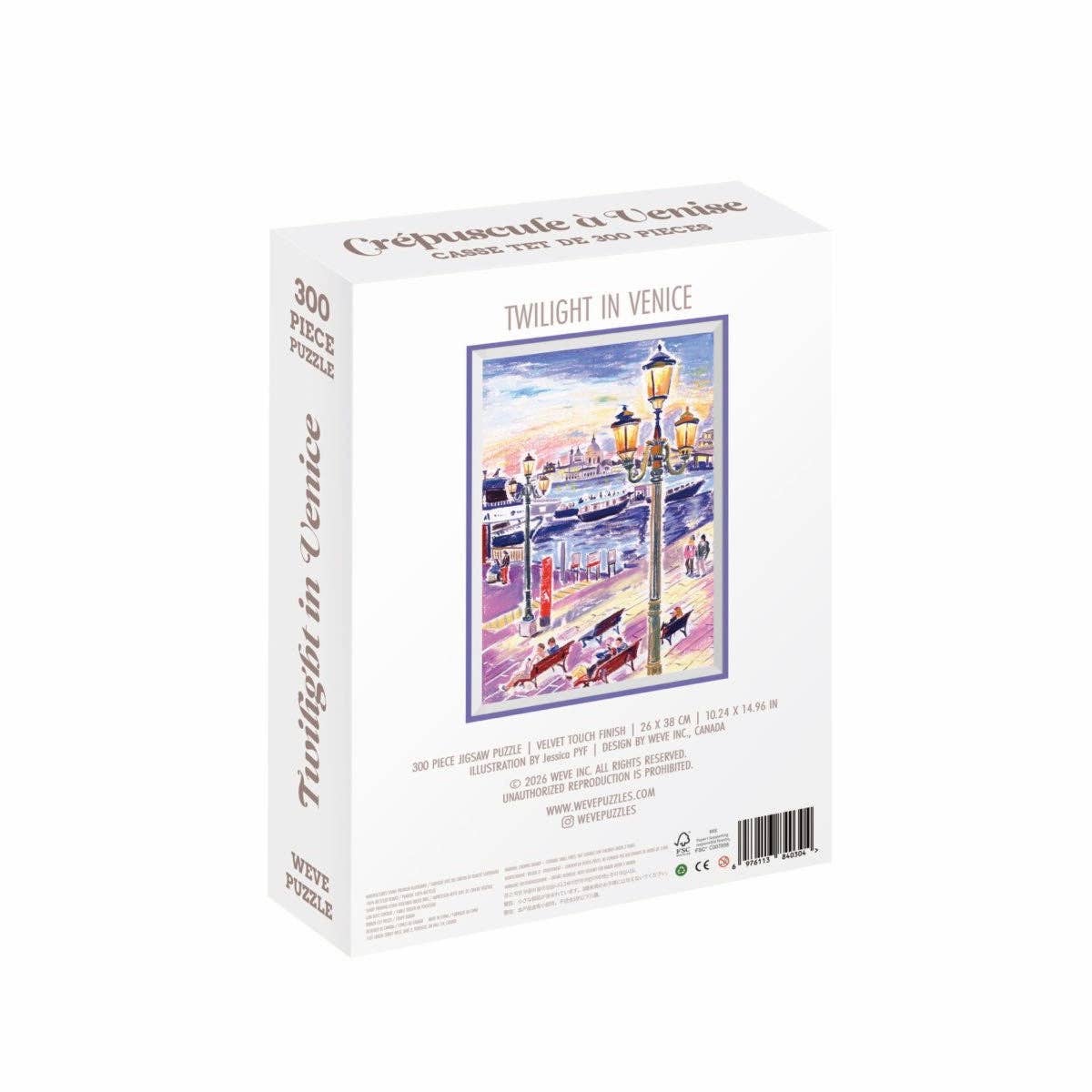 Twilight in Venice 300 Piece Jigsaw Puzzle | WEVE - Jigsaw Puzzles - The Puzzle Center