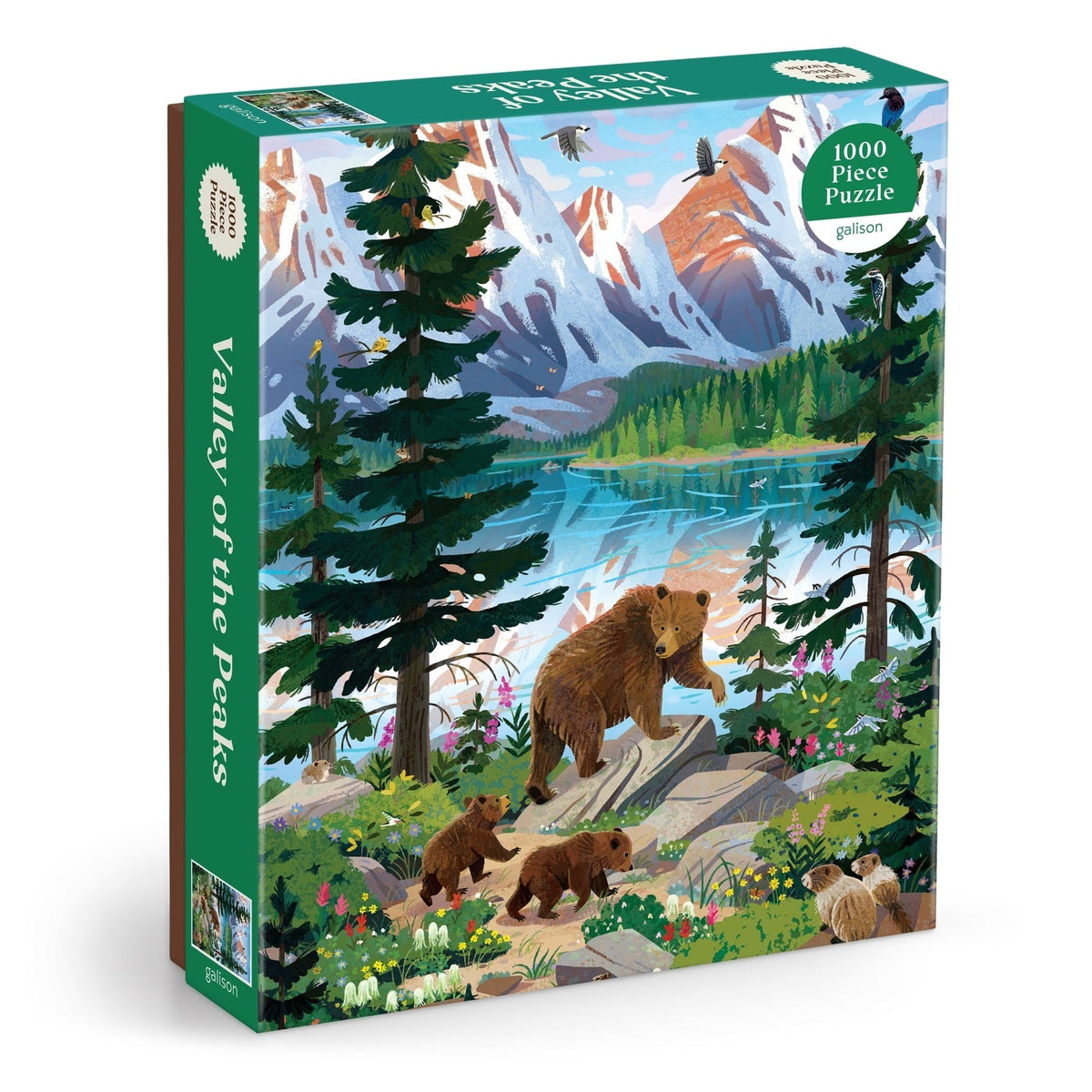 Valley Of The Peaks 1000 Piece Jigsaw Puzzle | Galison - Jigsaw Puzzles - The Puzzle Center