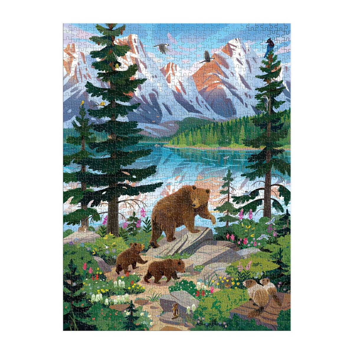 Valley Of The Peaks 1000 Piece Jigsaw Puzzle | Galison - Jigsaw Puzzles - The Puzzle Center