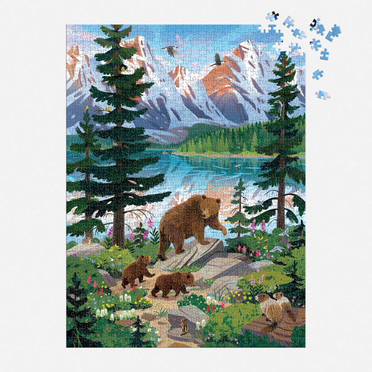 Valley Of The Peaks 1000 Piece Jigsaw Puzzle | Galison - Jigsaw Puzzles - The Puzzle Center