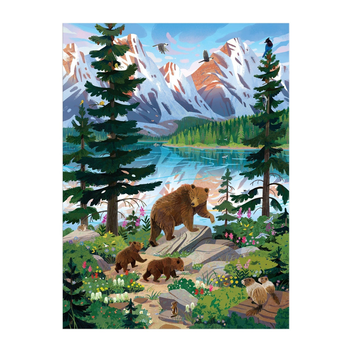 Valley Of The Peaks 1000 Piece Jigsaw Puzzle | Galison - Jigsaw Puzzles - The Puzzle Center