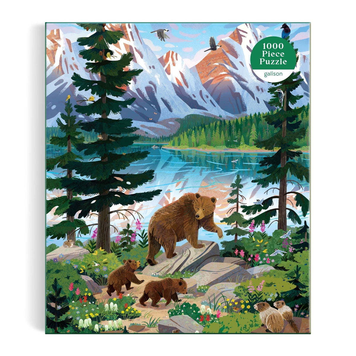 Valley Of The Peaks 1000 Piece Jigsaw Puzzle | Galison - Jigsaw Puzzles - The Puzzle Center