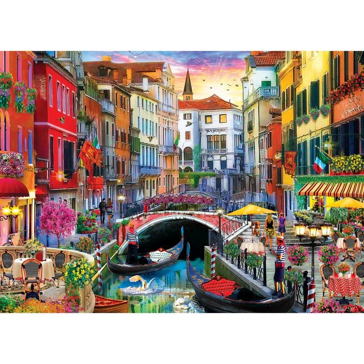 Venice la Vecanza 1000 Piece Jigsaw Puzzle | Masterpieces - Jigsaw Puzzles - The Puzzle Center