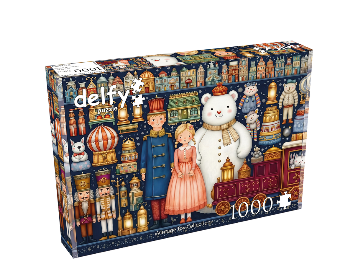 Vintage Toy Collection 1000 Piece Jigsaw Puzzle | Delfy - Jigsaw Puzzles - The Puzzle Center