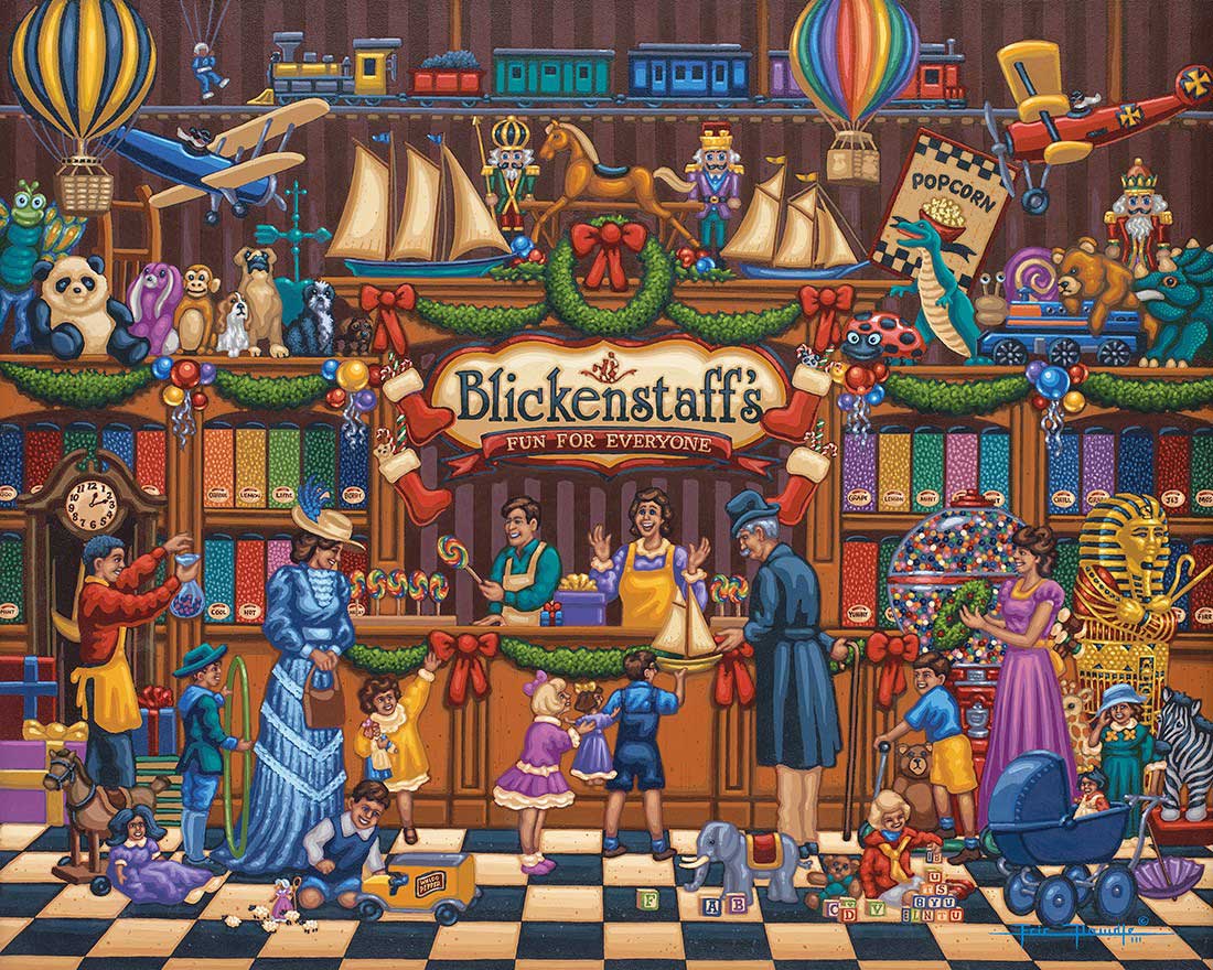 Vintage Toy Store 500 Piece Jigsaw Puzzle by Dowdle - Dowdle - Jigsaw Puzzles - The Puzzle Center