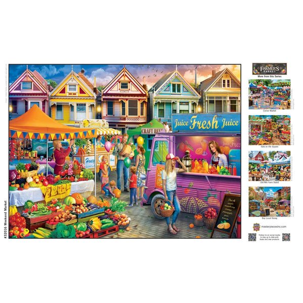 Weekend Market 750 Piece Jigsaw Puzzle | Masterpieces - Jigsaw Puzzles - The Puzzle Center