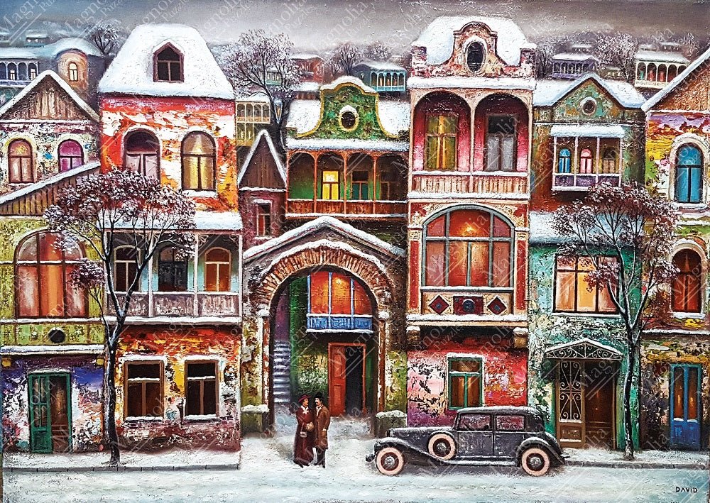 Winter Evening 1000 Piece Jigsaw Puzzle by Magnolia - Magnolia - Jigsaw Puzzles - The Puzzle Center