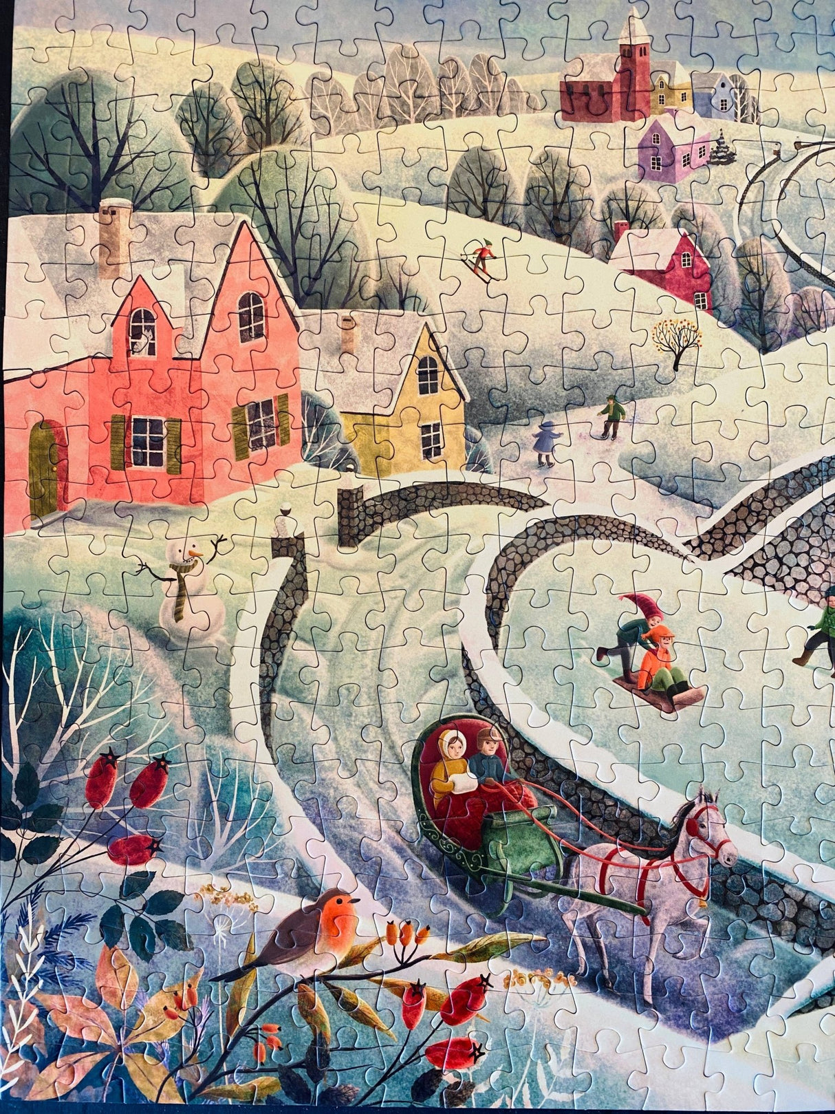 Winter Fun 500 Piece Jigsaw Puzzle | Penny Puzzle - Jigsaw Puzzles - The Puzzle Center