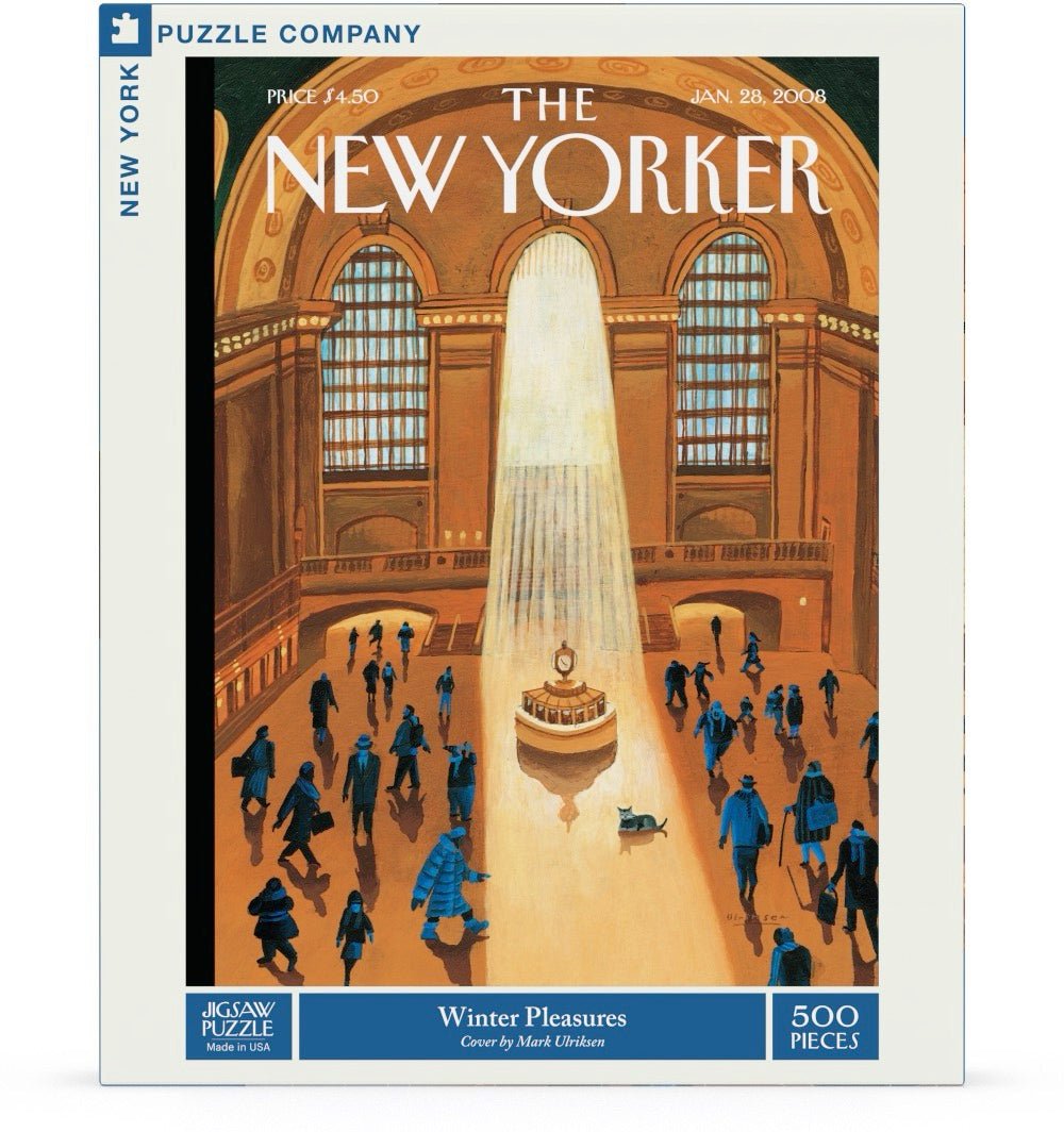 Winter Pleasures 500 Piece Jigsaw Puzzle | New York Puzzle Company - Jigsaw Puzzles - The Puzzle Center